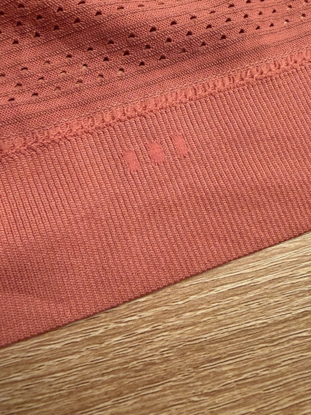 LULULEMON Breeze By Long Sleeve Top Light Coral Women’s Size 8 - Picture 8 of 9